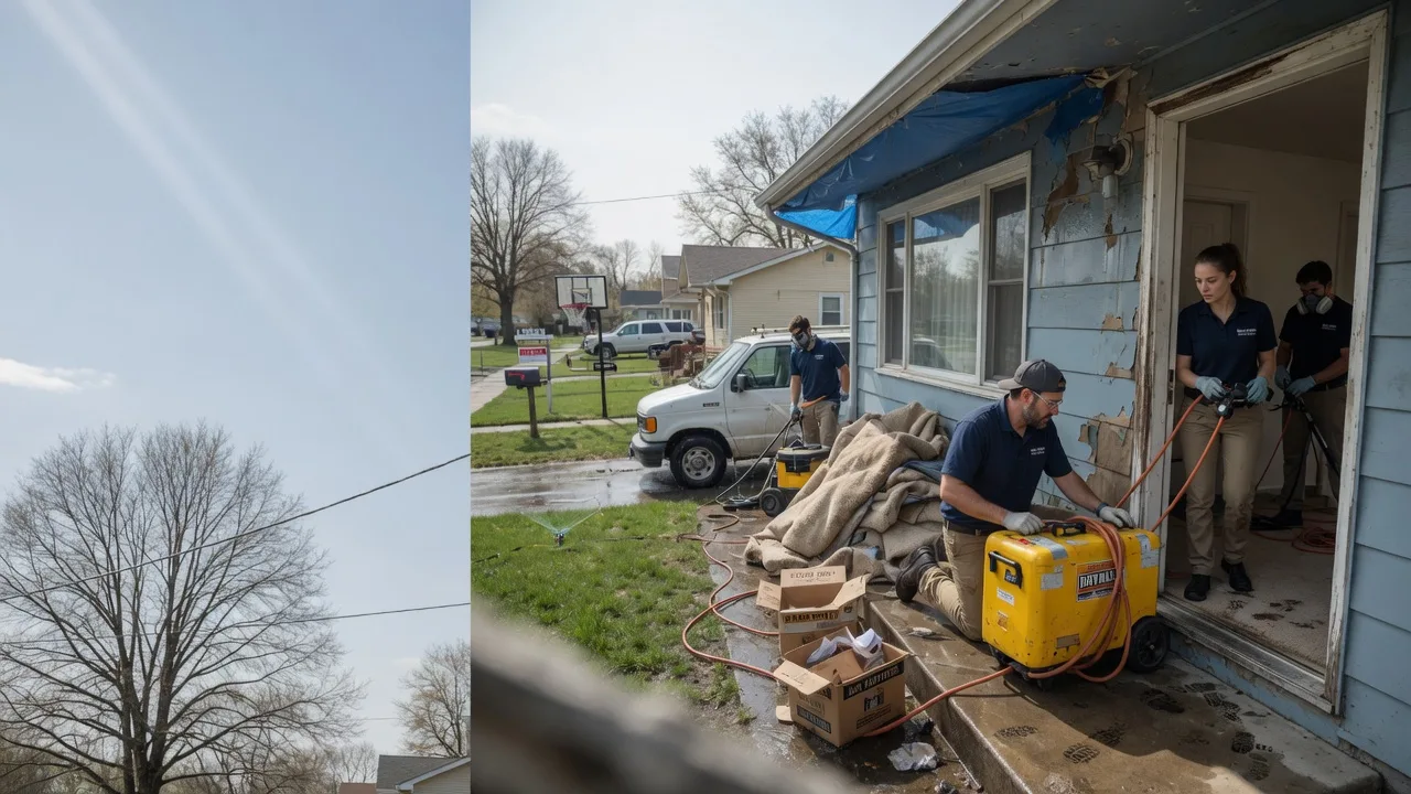 Basement Flood Cleanup in Swanlake, ID near me